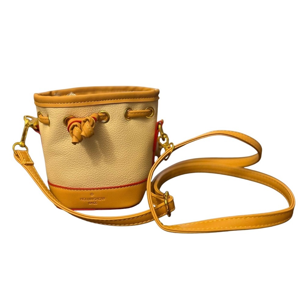 HOUINSHOW‎ Mini Bucket Crossbody Drawstring Bag